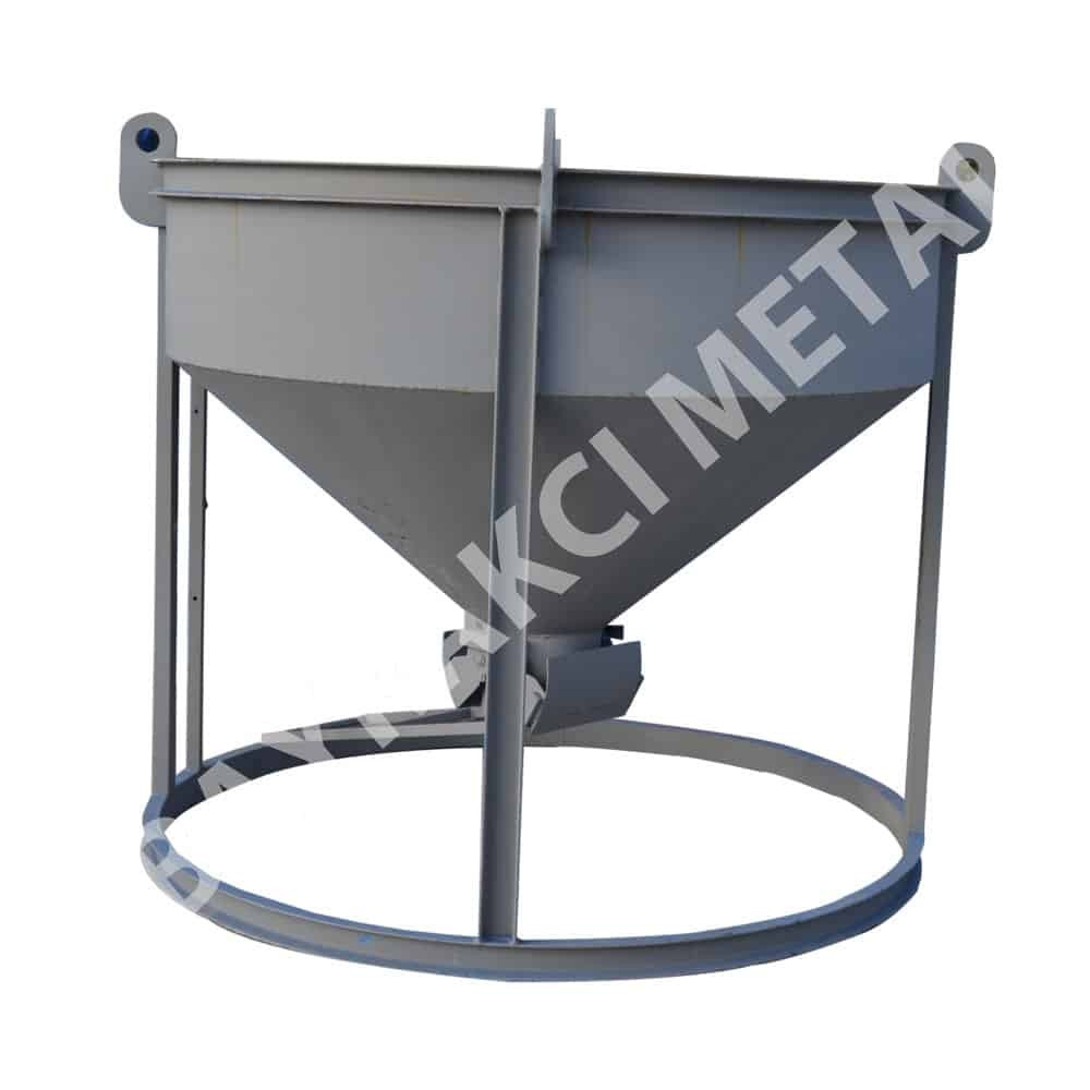 Beton Kovası – Kule Vinçle Ulaşılamayan Alanlar İçin Pratik Beton Döküm Çözümü
