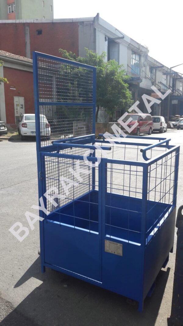 Forklift İnsan Taşıma Sepeti – Şantiyeler ve Depolar İçin Güvenli Erişim Çözümü