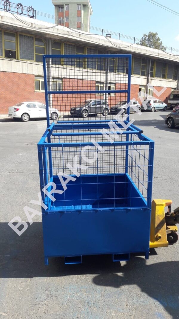Forklift İnsan Taşıma Sepeti – Şantiyeler ve Depolar İçin Güvenli Erişim Çözümü