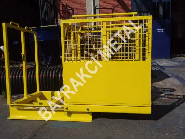 Forklift İnsan Taşıma Sepeti – Şantiyeler ve Depolar İçin Güvenli Erişim Çözümü